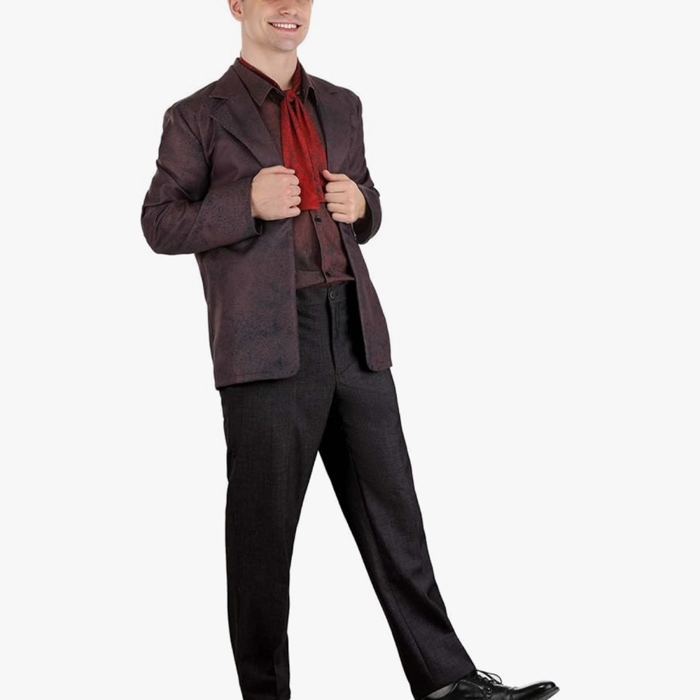 Mary Poppins Chimney Sweeper Costume with additional Prop!